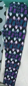 LuLaRoe Disney Maleficent Kids S/M Leggings - Picture 1 of 2