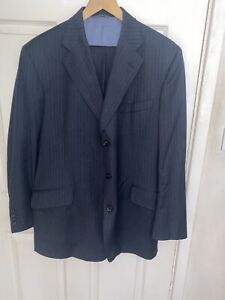 Mens 44 Suit 38 Waist 38/31 Innocent Oro By Tom James Tailored In The USA