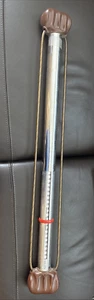 Vtg Original 34” Bullworker Powermeter Heavy Duty Isometric Exercise Bar Brown - Picture 1 of 11