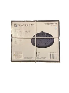 GLACIER BAY 1006 309 548 1-SPRAY PATTERNS W/ 1.8 GPM MATTE BLACK Shower Head NEW - Picture 1 of 1