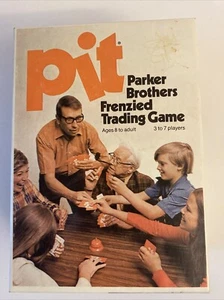 PIT Trading Card Game Vintage 1973 Complete With Bell & Instructions Family FUN - Picture 1 of 3