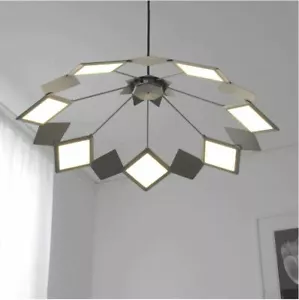 IKEA VITSAND OLED Hängeleuchte silberfarben dimmbar Design David Wahl 303.266.72 - Bild 1 von 6