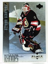 1996-97 Upper Deck Black Diamond Single #71 Damian Rhodes - Ottawa Senators