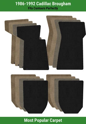 Передние и задние коврики Lloyd Ultimat для Cadillac Brougham 1986-1992 годов выпуска  - Изображение 1 из 4
