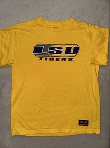 Camiseta amarilla de manga corta bordada de colección🔥lsu Tigers para hombre talla grande jugador profesional - Imagen 1 de 10