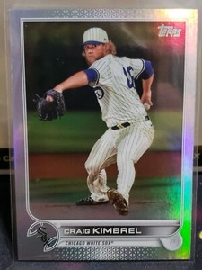 Craig Kimbrel 2022 Topps Series 1 #2  Rainbow Foil Parallel White Sox PWE 