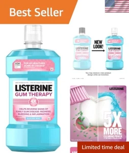 1L Dentist Recommended Antiplaque Mouthwash – Combat Gingivitis & Refresh Mint - Picture 1 of 11