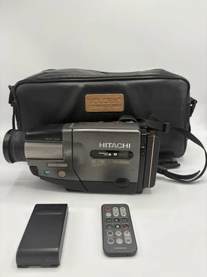 Vintage Hitachi VM-E52A8mm Video Camcorder Camera Videography Electronic Device - Image 1 of 4
