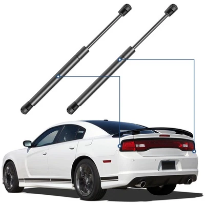 Qty 2 Rear Trunk Gas Springs Lift Support Struts For 2005-2011 Cadillac STS - Image 1 of 4