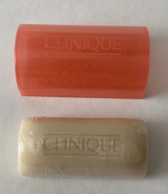 Barra de jabón facial suave Clinique estuche tamaño viaje 1,5 oz sellado con estuche Foto 1 de 4
