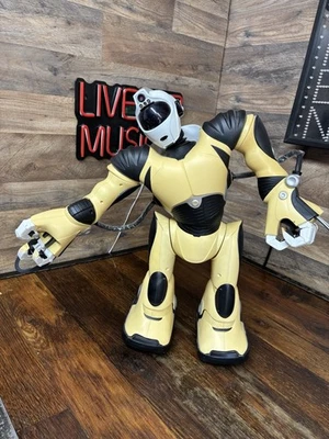 WowWee Robosapien V2 Humanoid Rare Yellow Robot No Remote Untested - Image 1 of 4