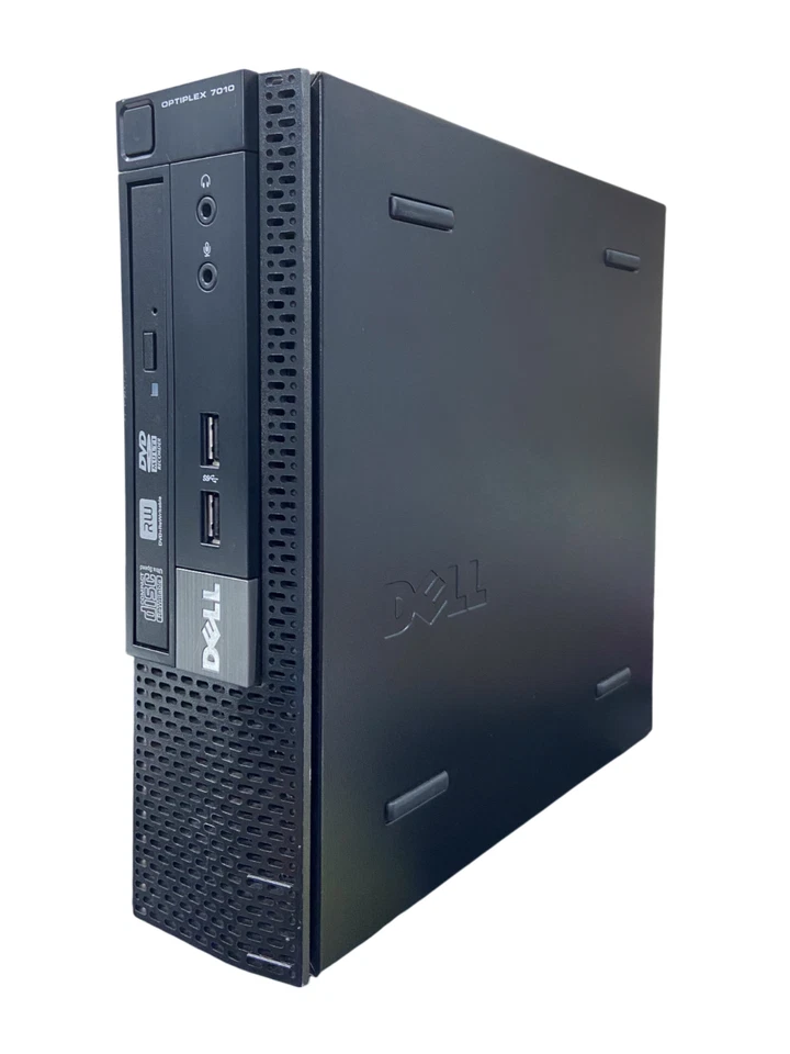 Dell OptiPlex 7010 Intel Core i5 USFF 2.9GHz 8GB RAM 256GB SSD Win 10 WiFi DVDRW - Image 1 of 4