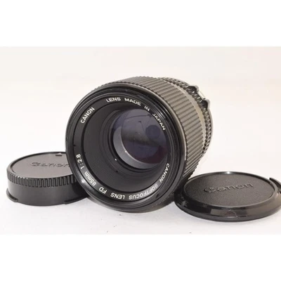 Canon FD 85mm F28 Soft Focus Lens Japan Front Rear Caps Dusty AS IS USED - Image 1 of 4