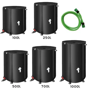 Wassertank Regentonne faltbar Regenwassertank Regenwassertonne + Hahn Regenfass - Bild 1 von 30
