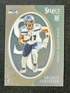 2023 Select Certified Rookie Card Jaxon Smith-Njigba CRO-JSN Seattle Seahawks - Picture 1 of 2