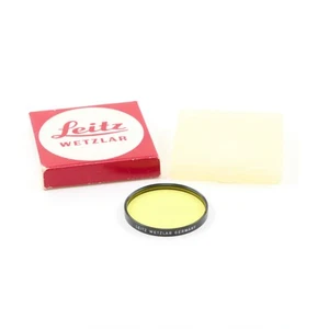 LEITZ SERIES VII YELLOW 1 FILTER + BOX 13006 #5319 - Picture 1 of 5