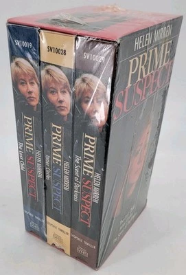1996 Prime Suspect 3 VHS TAPE BOX SET Scent Of Darkness Inner Circles Lost Child Foto 1 de 4