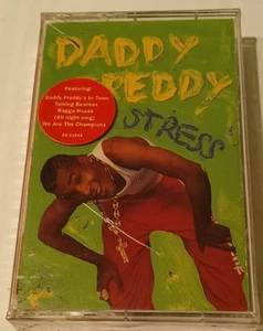 Daddy Freddy, Stress NOS SEALED CASSETTE 1991 with hype sticker - Picture 1 of 3