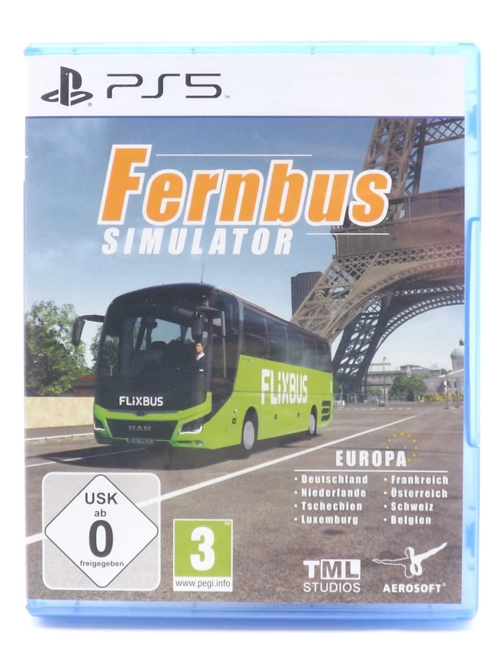Fernbus Simulator (Sony PlayStation 5) PS5 Spiel in OVP - SEHR GUT - Bild 1 von 1