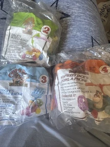 Raro 1989 Rescue Rangers McDonald's Happy Meal 2,3&4 Dale Gadget Monterey Nuevo de Lote Antiguo - Imagen 1 de 9