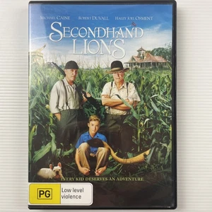 Secondhand Lions DVD Region 4 Michael Caine Robert Duvall - Picture 1 of 2
