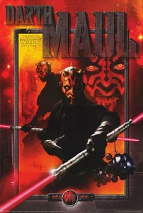 Star Wars DARTH MAUL Vintage Poster Episode 1 Movie 1999 Sith Lord - Picture 1 of 1
