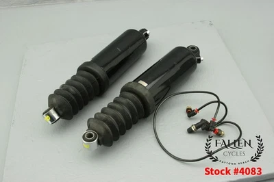 Harley Electra 2014 juego de amortiguador de aire trasero deslizante + válvula #4083 Foto 1 de 4