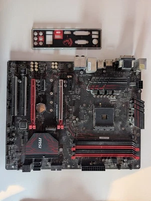 MSI B350 Gaming Plus Motherboard - Ryzen 5000 Series Ready - Image 1 of 4