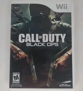 Call of Duty: Black Ops (Nintendo Wii, 2010) Completo con Manual en Caja - ¡Probado! - Imagen 1 de 4