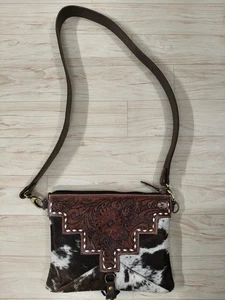 Stylish Western Hair-on Leather Handbag –Tote Purse for Women - Picture 1 of 6