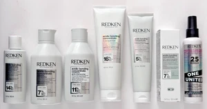 Redken Acidic Bonding Concentrate Thick Hair Complete Treatment Regimen Lot NEW! - Picture 1 of 24