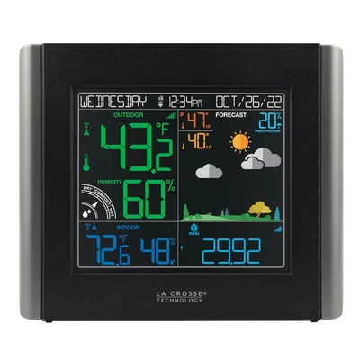 La Crosse Technology Wireless WIFI Essential Weather Station - Image 1 of 4