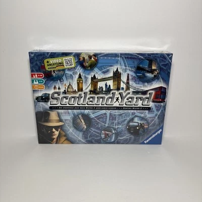 Scotland Yard The Detective Crime Solving Board Game Instructions In English NEW - Image 1 of 4