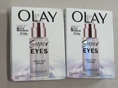 “Lot Of 2” Olay Super Eyes Daily Eye Serum - 0.45 FL OZ - Image 1 of 3