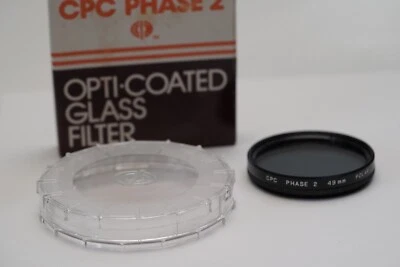 CPC Phase 2 49mm Polarizing Circular Lens Filter Case And Box - Image 1 of 4