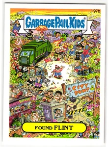 Found Flint 2014 Garbage Pail Kids Where's Waldo Parody Sticker - Picture 1 of 2