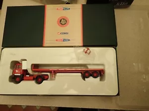 Corgi Premium Edition 1:50 CC12608 Scammell Crusader Flatbed BRS Untouched - Picture 1 of 15