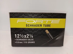 Forte 12-1/2 X 2 1/4 0.9mm/115 Gram Schrader Tube Valve 50-8280 Bicycle Tube - Picture 1 of 3