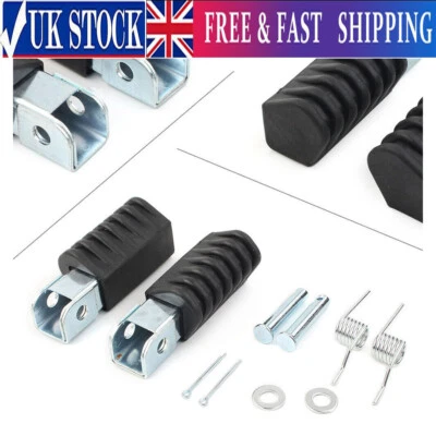 1 Pair New Aluminum Left & Right Footpegs Foot Pegs For Yamaha PW50 PW80 H FP17 - Image 1 of 4