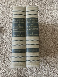 Die kompletten Kurzgeschichten von W. Somerset Maugham-Doubleday 1932 2 Bücher - Bild 1 von 5