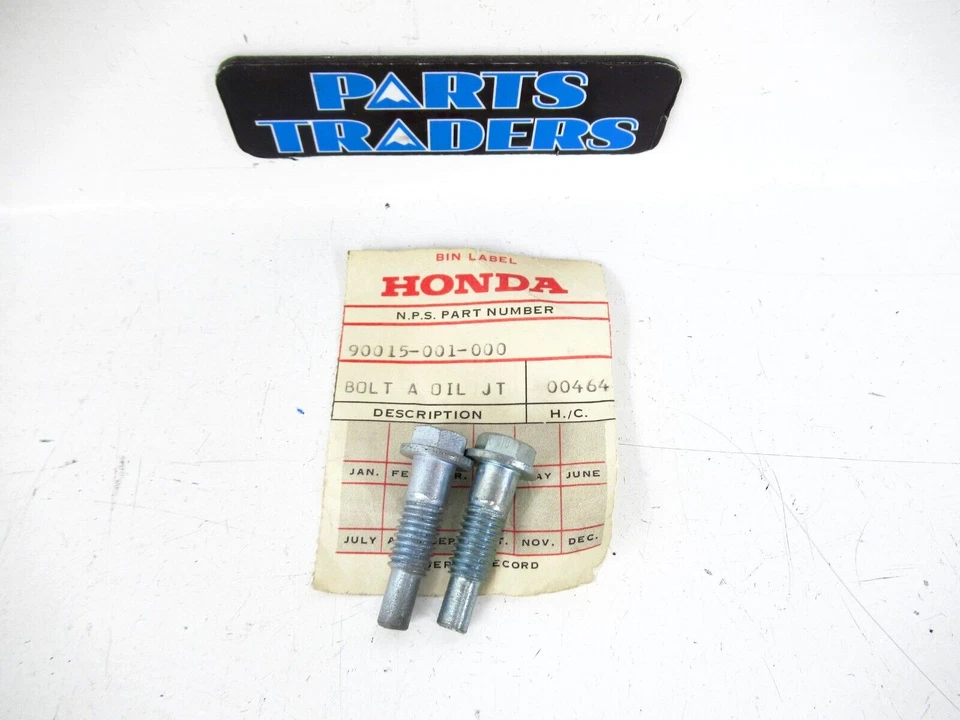 Juego de pernos banjo junta de aceite genuino Honda 2 CA100 CA102 CA105 CA200 CT200 S65 NUEVO DE STOCK Foto 1 de 1