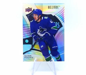 2021-22 Allure Quinn Hughes SSP Foto Variación Refractor Canucks Cubierta Superior - Imagen 1 de 13