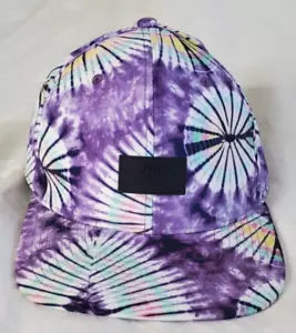 Vans lila Batik Mütze Druckknopflasche Kappe Off the Wall Baseball mehrfarbig - Bild 1 von 10