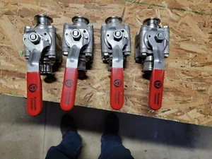FLOWSERVE WORCESTER (UK)15A44-6666TT 316 SS BALL VALVE NOS FREE SHIPING - Picture 1 of 21