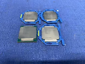 Lot of 4 Intel Xeon E5-2609 v3 Processor SR1YC 1.90GHz 3430B224 - Picture 1 of 12