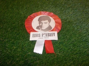 Elvis Presley 1935-1977 Original Vintage Rosette - Picture 1 of 2