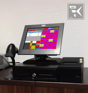 TSE 2025 KASSENSYSTEM -TOUCH KASSE +SOFTWARE+ BONDRUCKER +KASSENLADE kein ABO - Bild 1 von 8