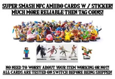 🥊Nintendo Super Smash Bros Ultimate Amiibo NFC Cards (No figurines) 🏅