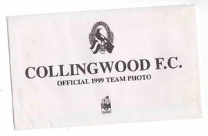 COLLINGWOOD Official 1999 Herald Sun Team Photo + SEALED NEW Unopened - Picture 1 of 3