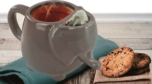 Elephant Tea Mug Ceramic 15 Oz (Four Colors) Brand New  - Picture 1 of 5
